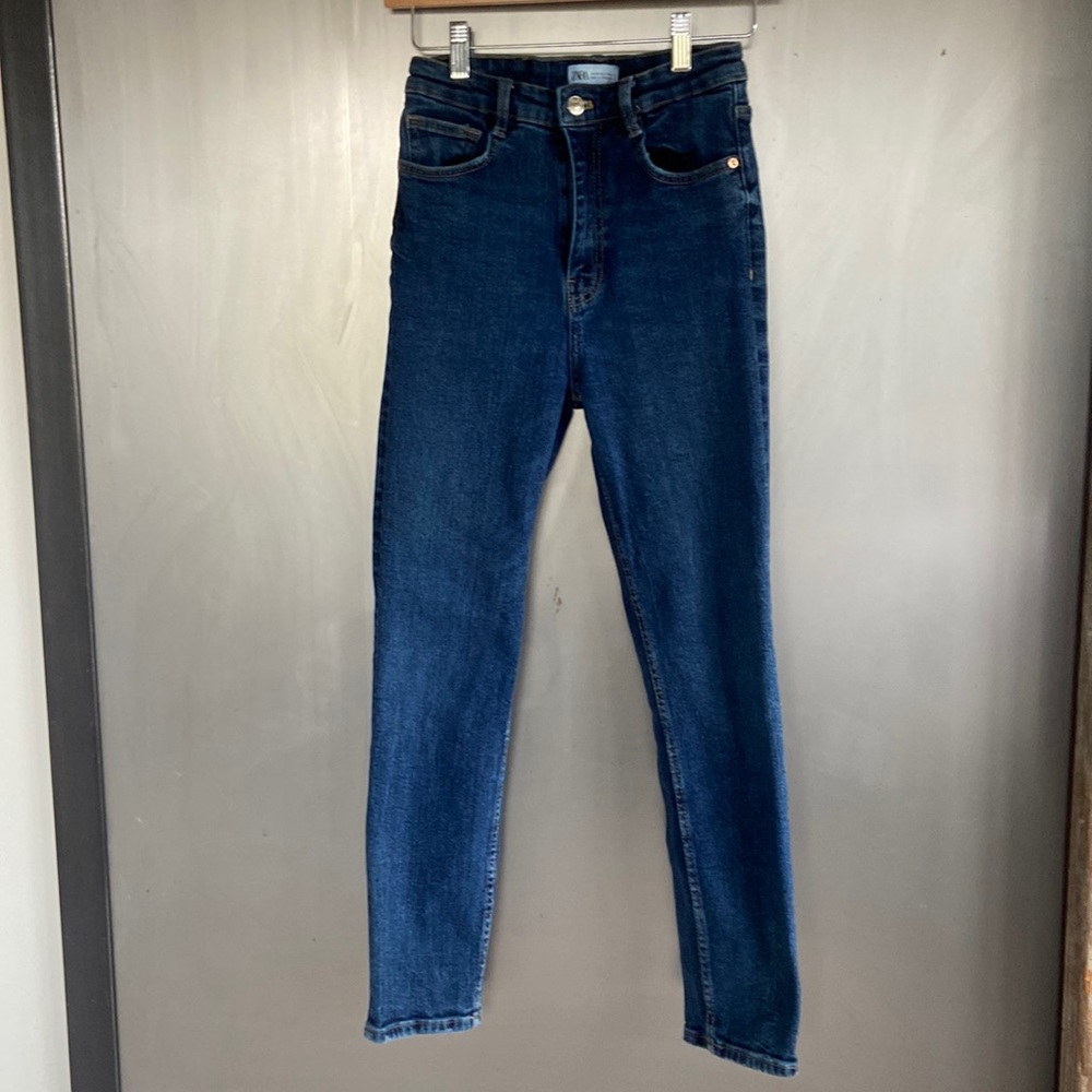 Dark Wash Skinny Jeans Zara